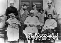 老尼赫鲁一家