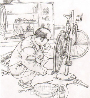 修车摊